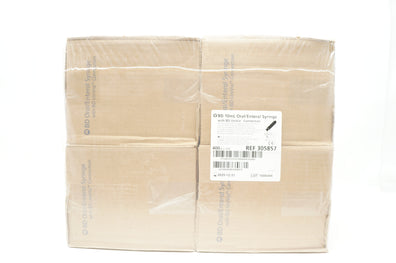 BD 305857 10ml Oral/Enteral Syringe with BD UniVia Connection - Box of 400